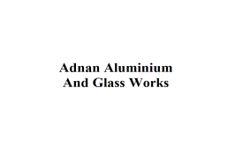 Adnan Aluminium and Glass Works